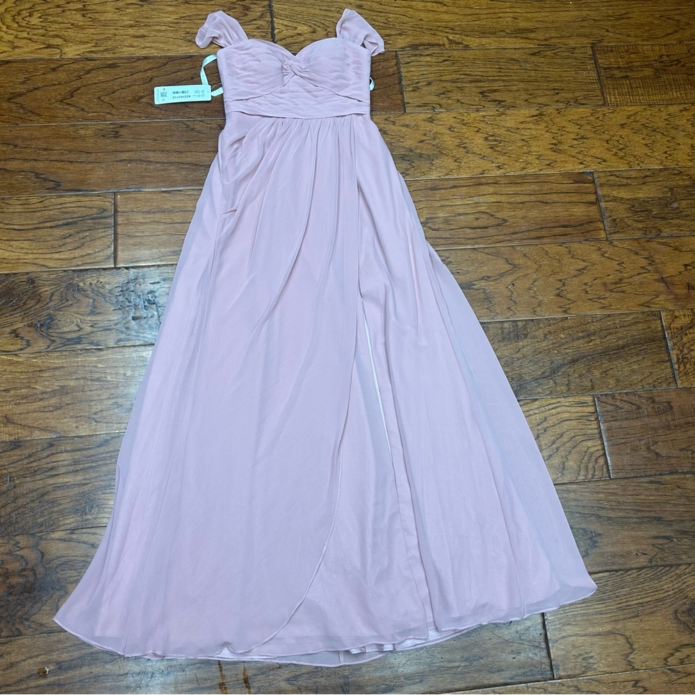 Azazie‎ Millie dusty rose Maxi Dress